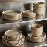 Oatmeal Stoneware Dinner Set | Reactive Glaze thumbnail 2