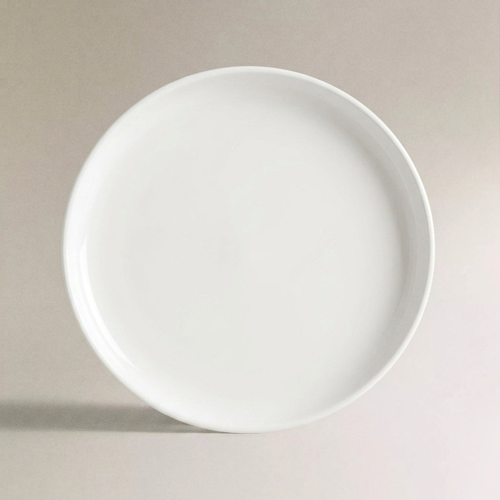White Stoneware Dinner Set | Handcrafted Ceramic — image 4