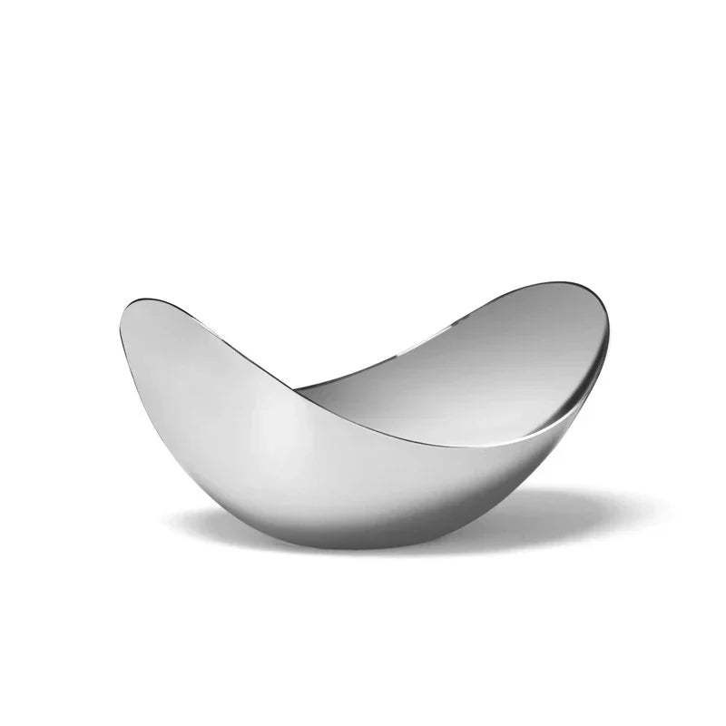 Petal Bowl Collection – Luxury Stainless Steel Designer Fruit Bowls & Serving Trays - View 2