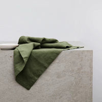 Pure Linen Napkins Set of 4 | Natural Fibre Table Linen thumbnail 1